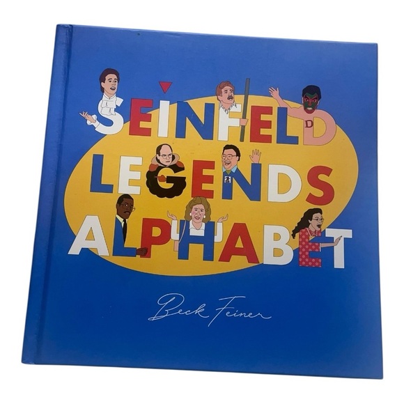 Seinfeld Other - Seinfeld Legends Alphabet Book by - Blue and Yellow